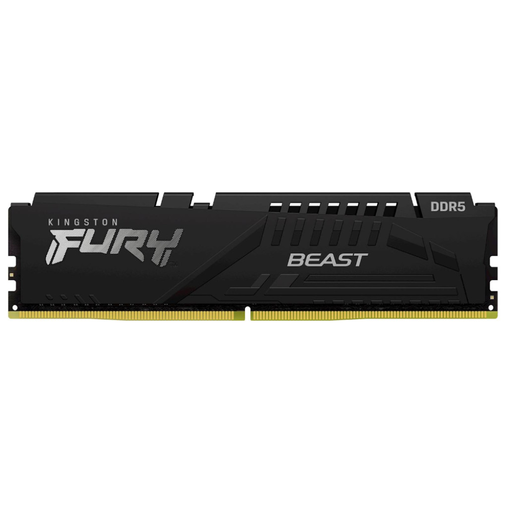 DDR5 16GB 5600MHz CL36 Single (1x16GB) Kingston Fury Beast XMP3.0 1,025 Gaming črna (KF556C36BBE-16)