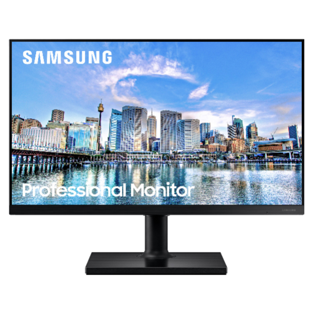 Monitor Samsung 60,5 cm (23,8in) F24T452FQR 1920x1080 75Hz IPS 5ms 2xHDMI DisplayPort 2xUSB Pivot  FreeSync