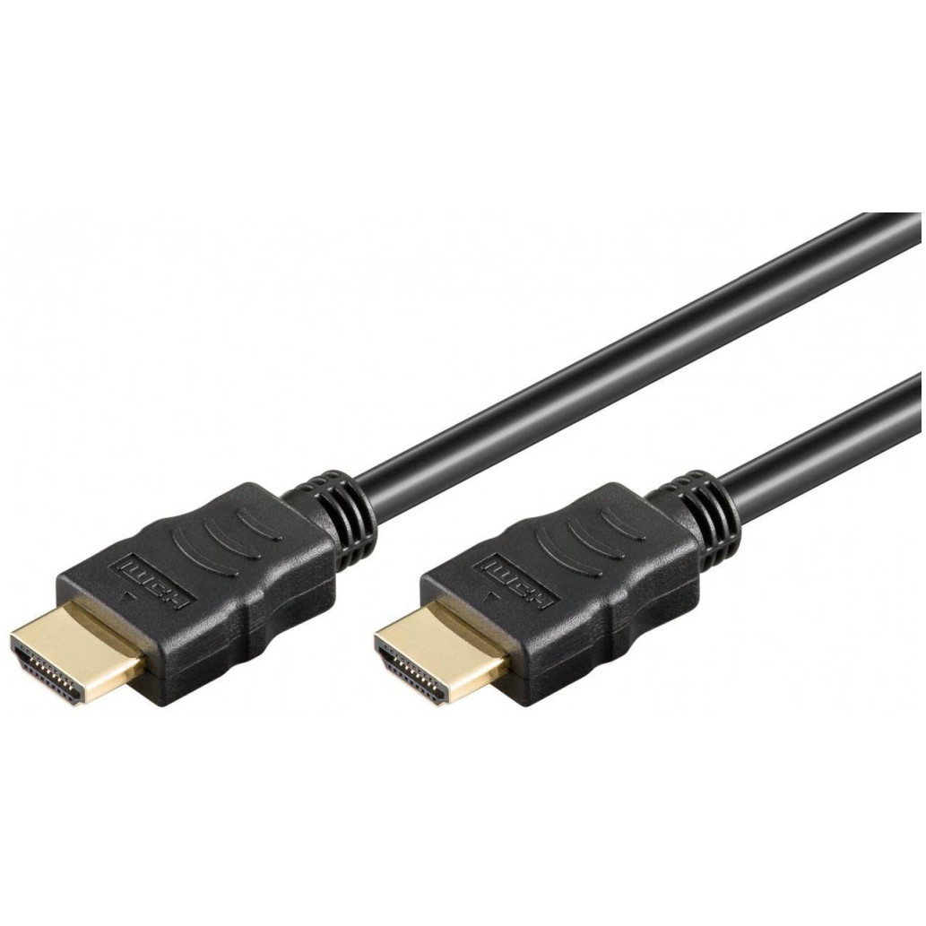 KABEL HDMI/ HDMI M/ M  1,0m Goobay pozlačeni kontakti  V2.0 4K 60Hz