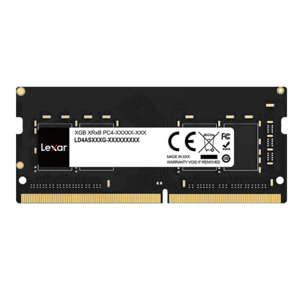 SO-DIMM DDR4 32GB 3200MHz CL19 Single (1x32GB) Lexar 1,2V (LD4AS032G-B3200GSST)
