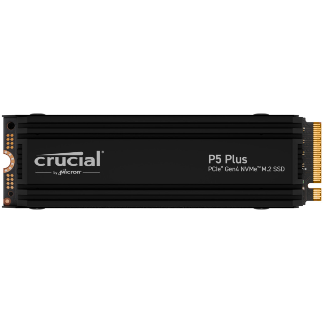 Disk SSD M.2 NVMe PCIe 4.0 2TB Crucial P5 Plus s hladilnikom 2280 6600/ 5000MB/ s (CT2000P5PSSD5)