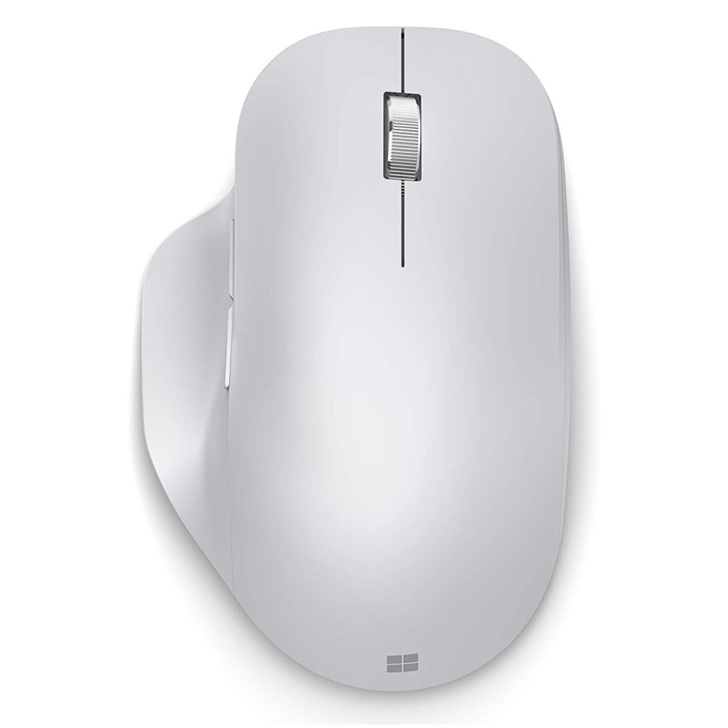 Miš Bluetooth 5.0 ergonomska Microsoft Ergonomic Mouse Glacier M 2400DPI 5 gumbov bela (222-00022) 