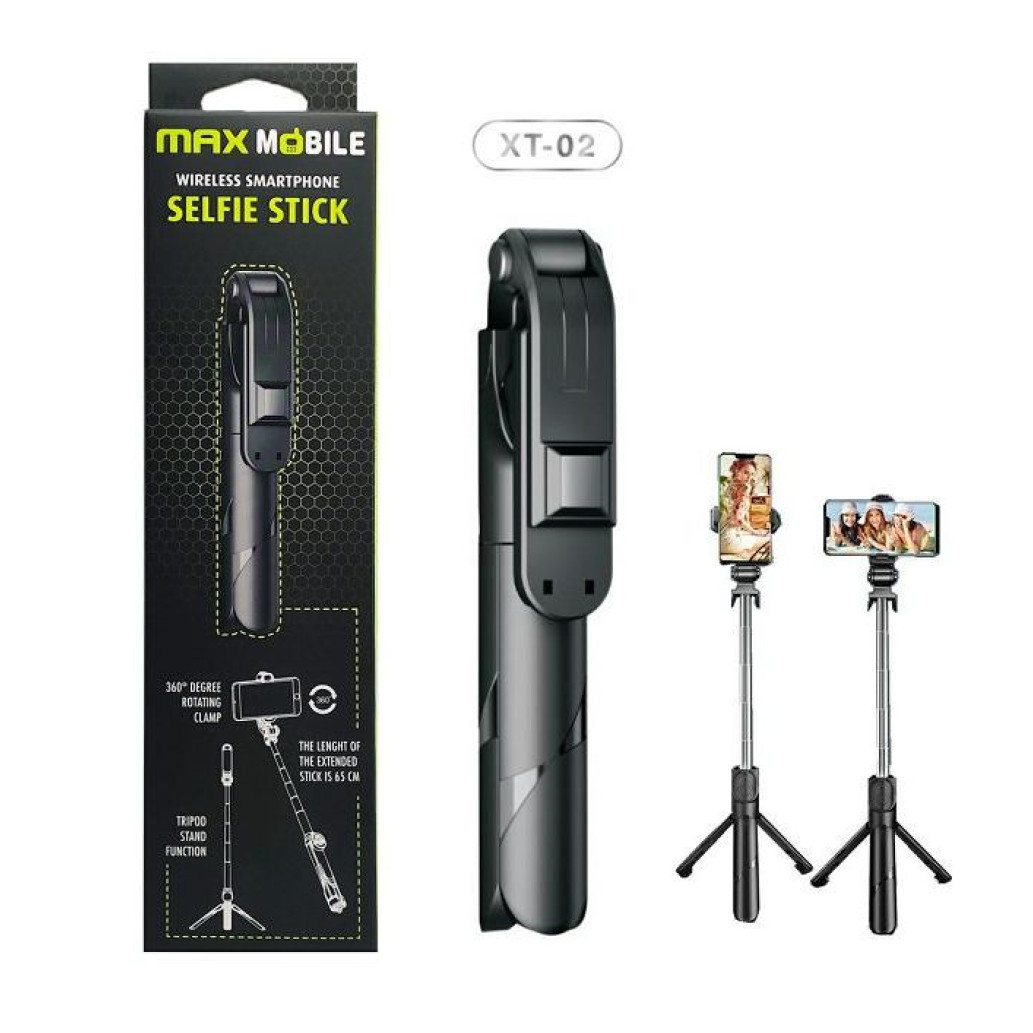 Nosilec tripod selfie Maxmobile XT-02 za mobilni telefon