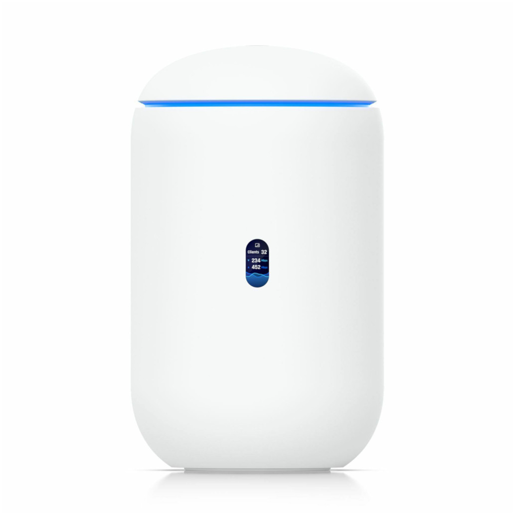 Usmerjevalnik brezžični Ubiquiti UniFi Dream Router 7 WiFi7 802.11be 5700Mbit/s 4xLAN+WAN+SFP (UDR7-EU)