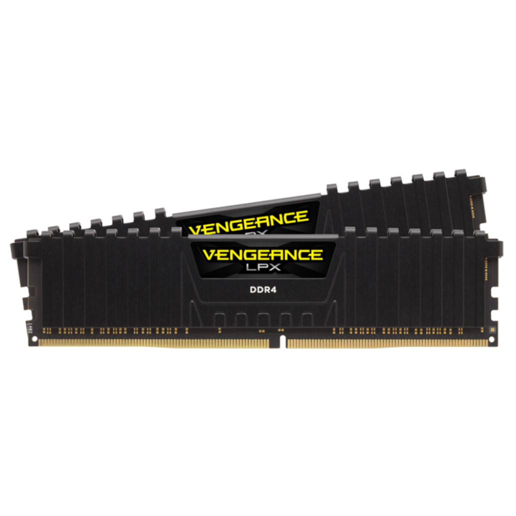 Pomnilnik - RAM DDR4 32GB 3000MHz CL16 KIT (2x32GB) Corsair Vengeance LPX XMP3.0 1.35V PC črna (CMK64GX4M2D3000C16)