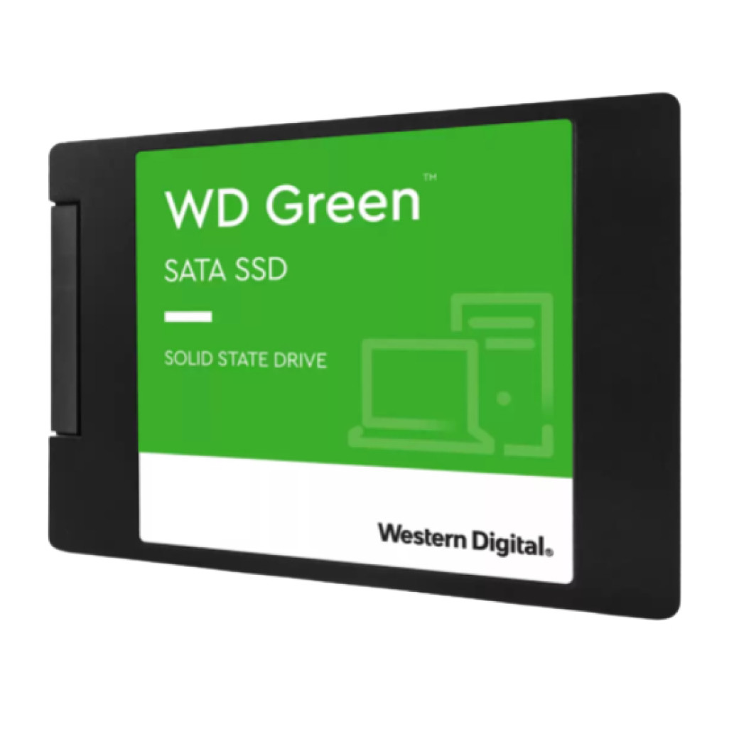 Disk SSD 6,4cm (2,5in)   480GB SATA3 WD Green 3D NAND 545/ 465MB/ s (WDS480G3G0A)