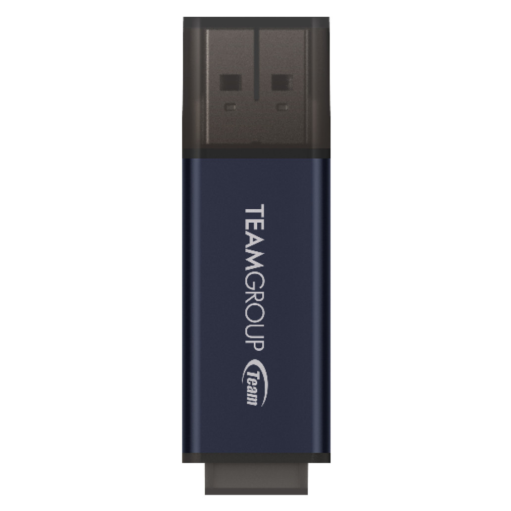 Spominski ključek 64GB USB 2.0 Teamgroup C211 - plastičen/ s pokrovčkom/ moder (TC211364GL01)