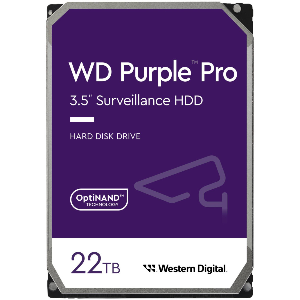 Trdi disk 22TB WD WD221PURP - Purple  512MB - (WD221PURP)