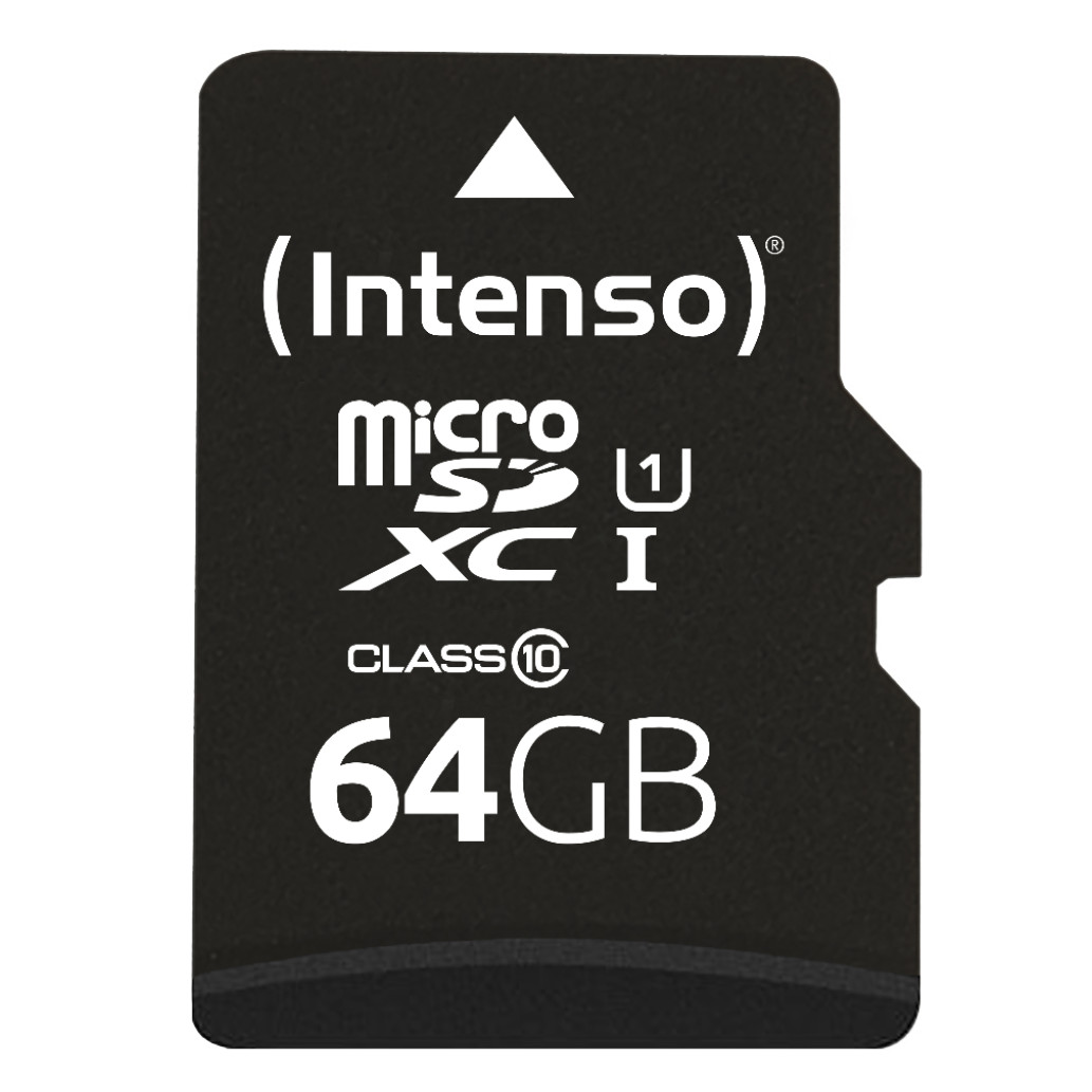 Spominska kartica SDXC-Micro 64GB Intenso 45MB/ s U1 UHS-I (3423490)