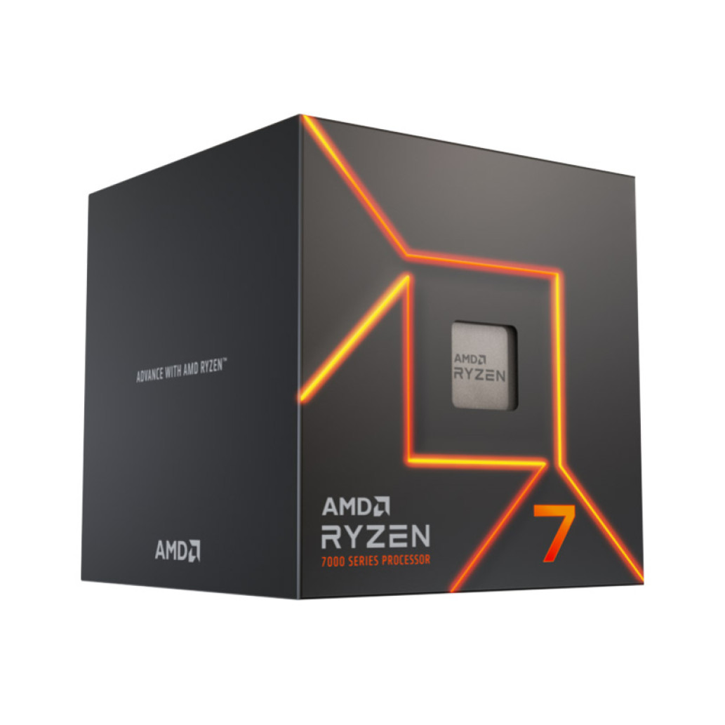 Procesor AMD AM5 Ryzen 7 7700 8C/ 16T 3.8Hz/ 5.3GHz BOX 65W grafika Radeon Wraith Stealth hladilnik