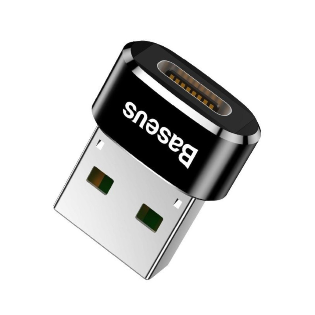 Adapter USB 2.0 => USB-C (ž) micro size Baseus (CAAOTG-01)