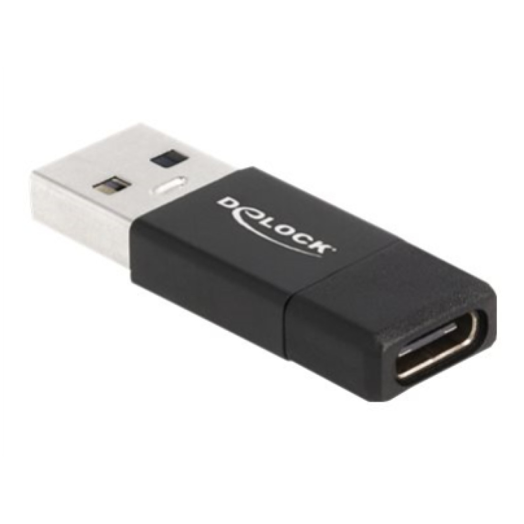 Adapter USB-A (m) => USB-C (ž) 3.2 Gen2  10Gbps Delock (60001)