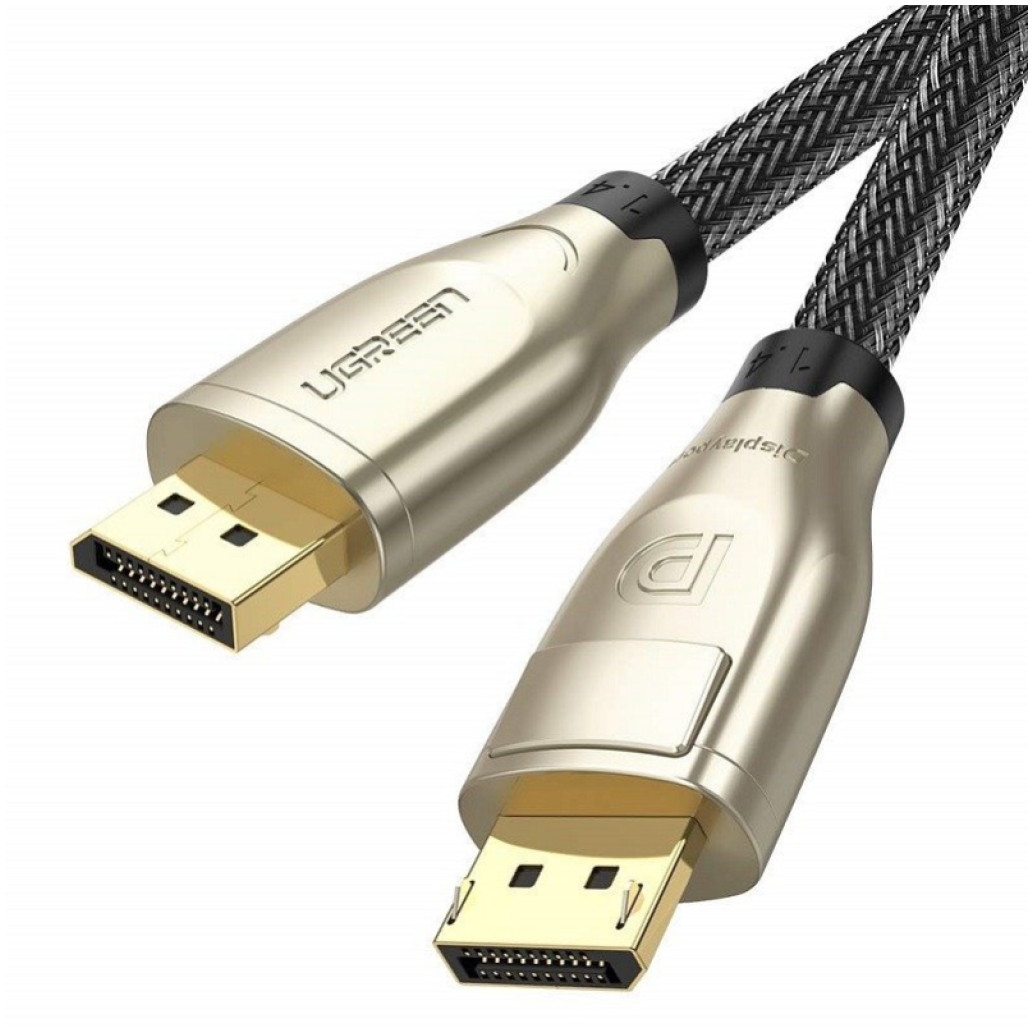 Kabel DisplayPort (m) => DisplayPort (m) 3,0m Ugreen trojno oklopljen pozlačeni konektorji 8K@60Hz (60844)