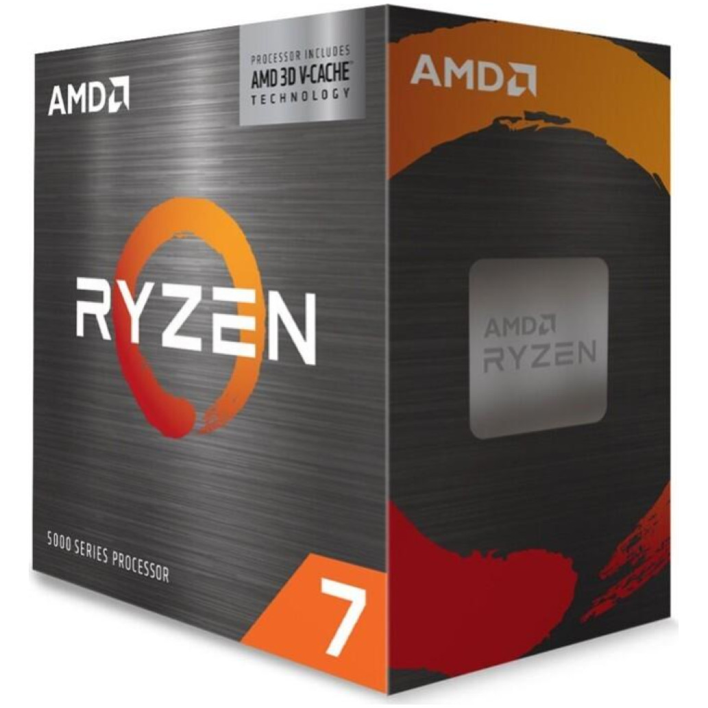 Procesor AMD Ryzen 7 5800X3D 8-jedr 3,4GHz 96Matična - Osnovna plošča 105W Box  - brez priloženega hladilnika