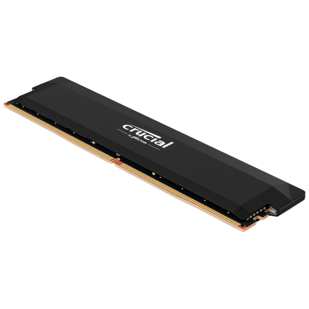 DDR5 32GB 6400MHz CL40 Single (1x32GB) Crucial Pro XMP3.0 EXPO 1,35V Gaming črna (CP32G64C40U5B)