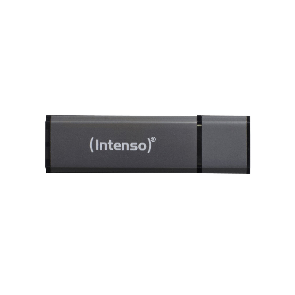 Spominski ključek 32GB USB 2.0 Intenso Alu Line 28MB/ s - aluminij/ s pokrovčkom/ antracit (3521481)