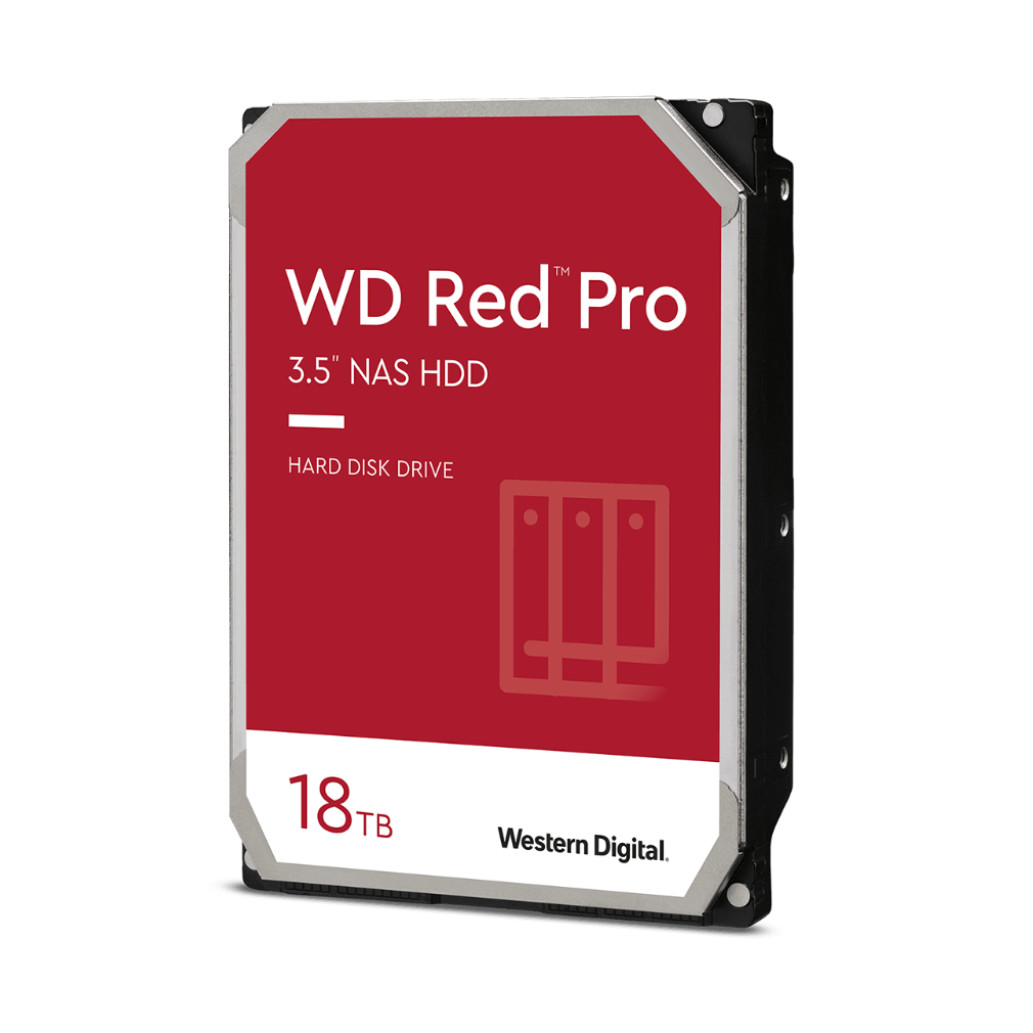 Trdi disk 18TB SATA3 WD 6Gb/ s 512MB Red PRO - primerno za 24/ 7 delovanje