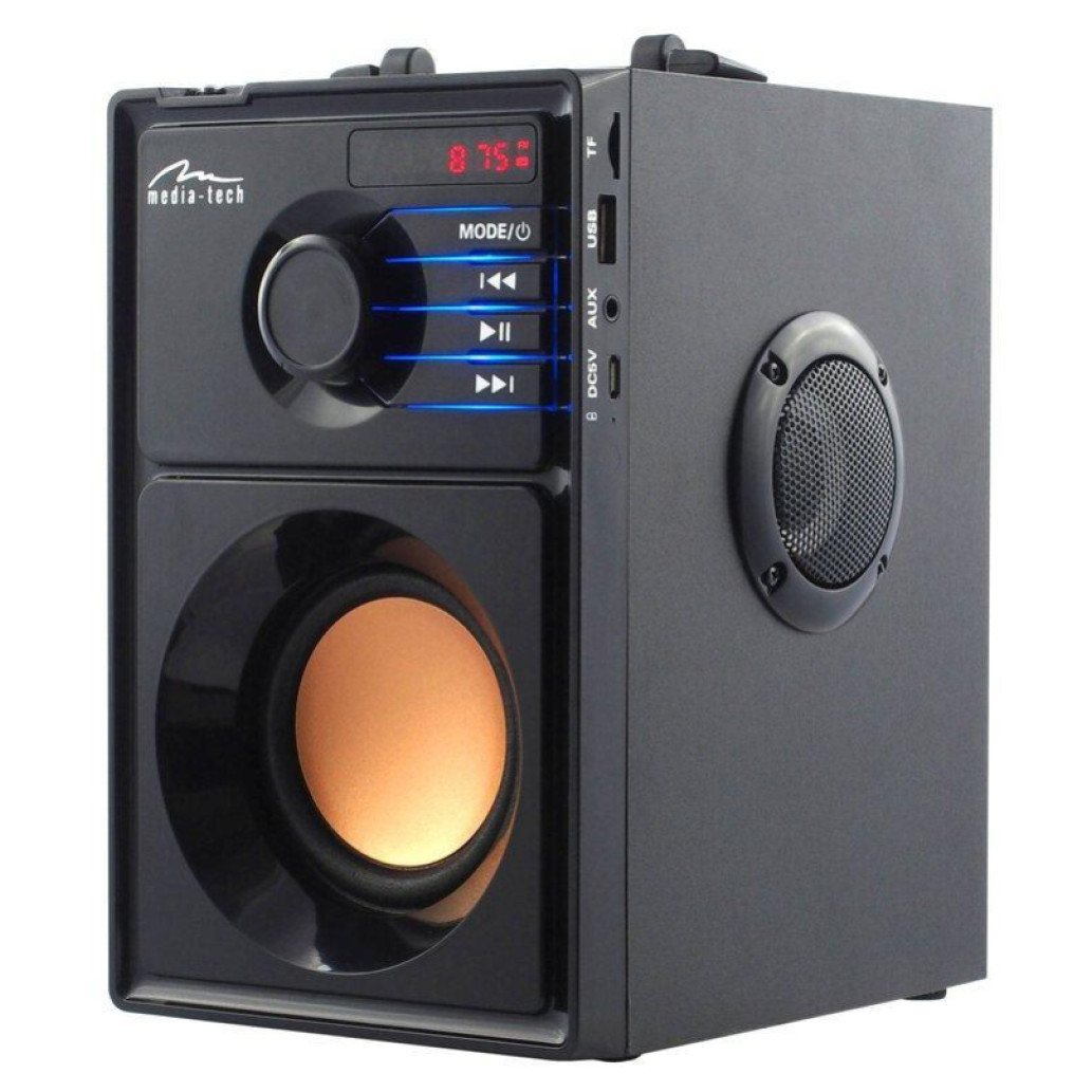 Zvočnik prenosni bluetooth Media-Tech Boombox 15W - (črna)