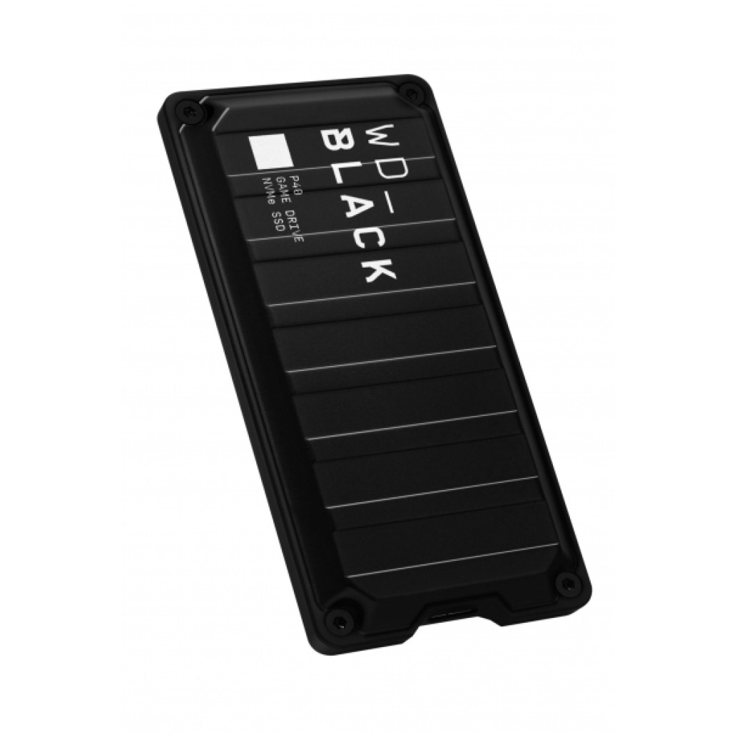 Prenosni disk SSD 2TB USB 3.2 WD P40  - črna (WDBAWY0020BBK-WESN)