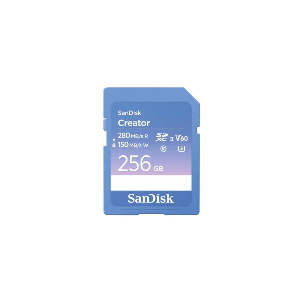 Spominska kartica SDXC 256GB Sandisk Class10 280MB/s/150MB/s U3 V60 UHS-II (SDSDXEP-256G-GNCIS)