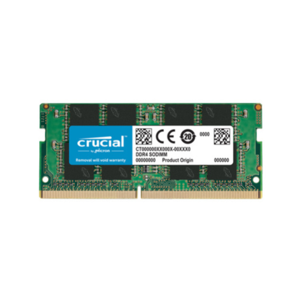 SO-DIMM Pomnilnik - RAM DDR4 16GB 3200MHz CL22 Single (1x16GB) Crucial Value 1,2V (CT16G4SFRA32A)