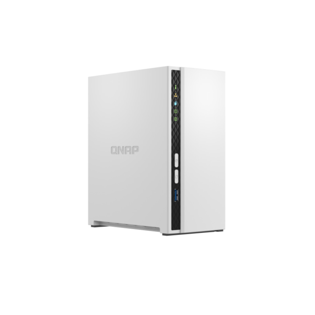 NAS ohišje QNAP TS-233 All-In-One server 2x 3.5in SATA ARM Cortex-A55 2GB 1x 1Gb LAN 