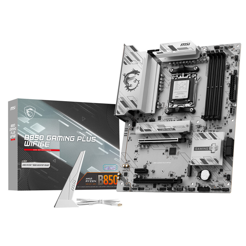 Osnovna plošča AM5 MSI B850 GAMING PLUS WIFI6E ATX HDMI DisplayPort