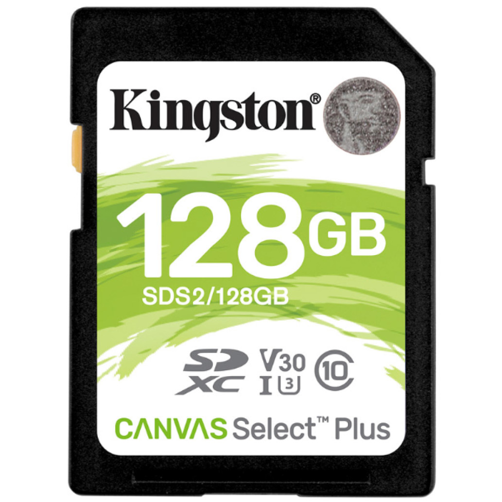 Spominska kartica SDXC 128GB Kingston Canvas Select Plus 100MB/ s/ 85MB/ s U3 V30 UHS-I ()