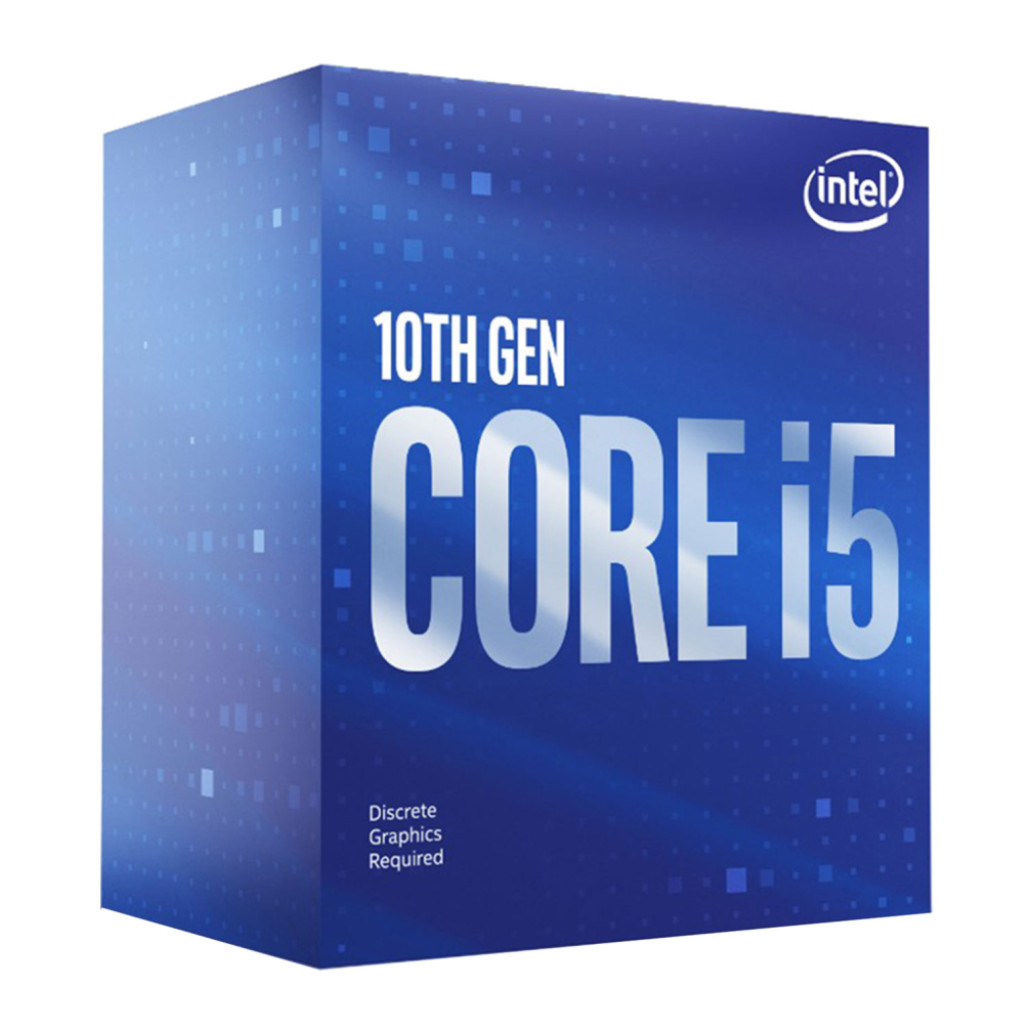 Procesor Intel 1200 Core i5 10400F 6C/ 12T 2.9GHz/ 4.3GHz BOX 65W brez grafike hladilnik Intel