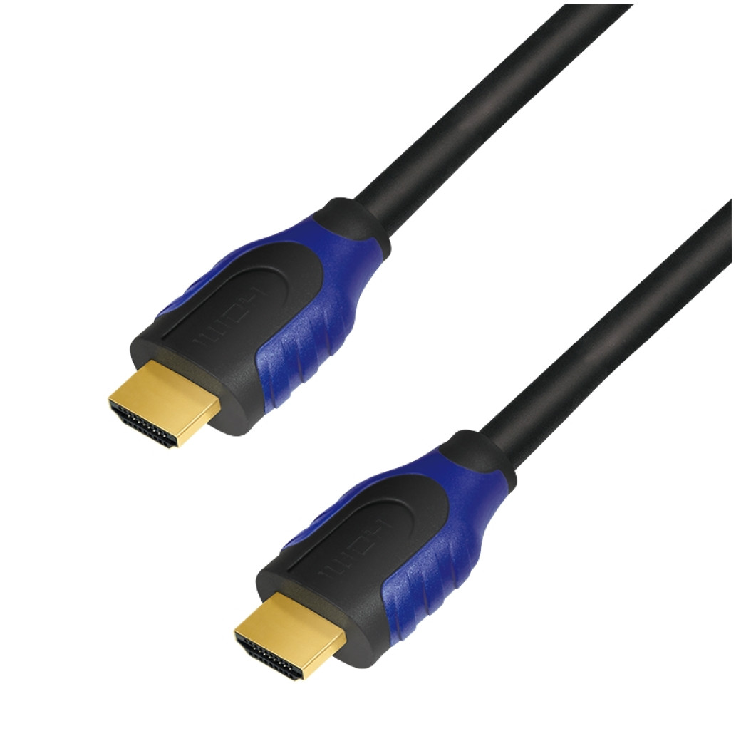 KABEL HDMI/ HDMI M/ M 10,0m LogiLink pozlačeni kontakti V2,0 4K (CH0066)