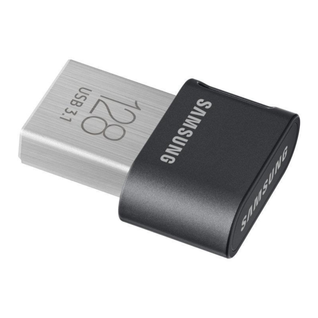 Spominski ključek 128GB USB 3.1 Samsung FIT Plus 400 MB/ s, siv (MUF-128AB/ APC)
