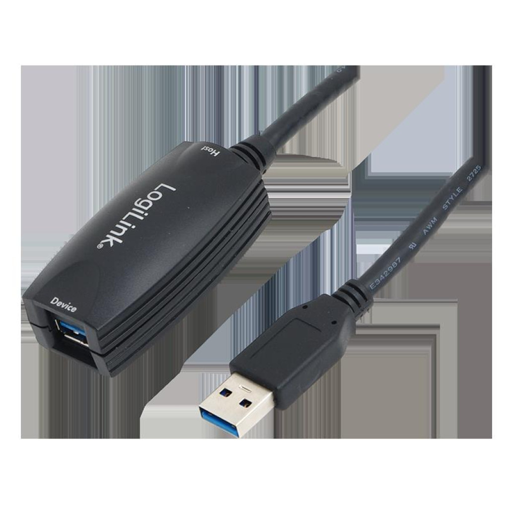 Kabel USB ojačevalnik s kablom 5,00m USB3.0 LogiLink (UA0127)