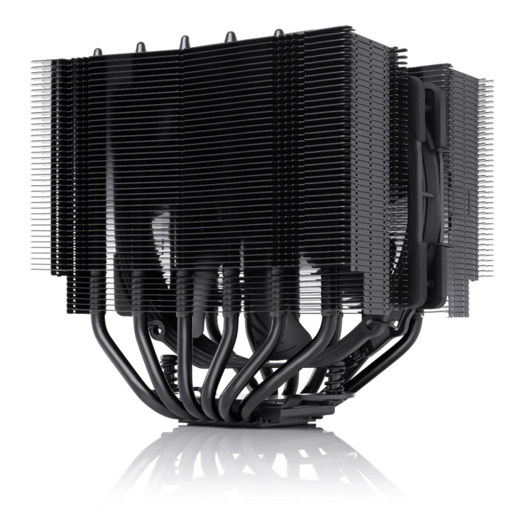 Zračni hladilnik Noctua NH-D15S Chromax Black - 24,6 dB 160mm črna (NH-D15S CH.BK) 