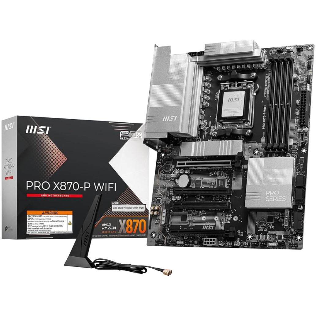 Osnovna plošča AM5 MSI PRO X870E-P WIFI ATX HDMI