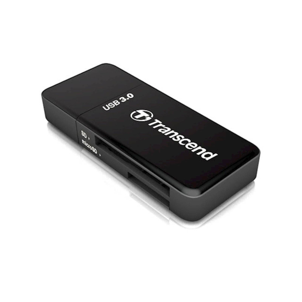Zunanji čitalec kartic Transcend USB 3.1 za SD microSD črn (TS-RDF5K)