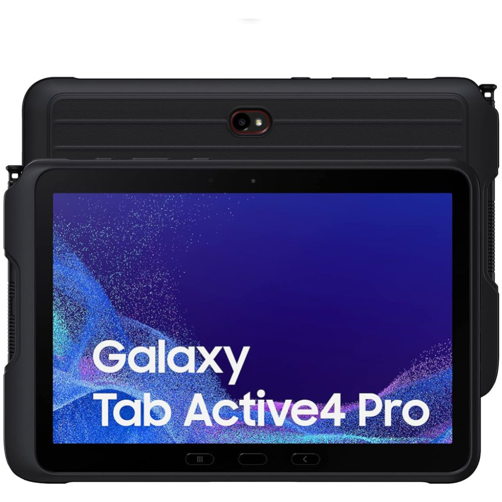 Tablični računalnik 26,6 cm (10,1in) Samsung Galaxy TAB ACTIVE 4 Pro 6GB 128GB 5G IP68 digitalno pisalo Android 12 črna (SM-T636BZKEEEE) 