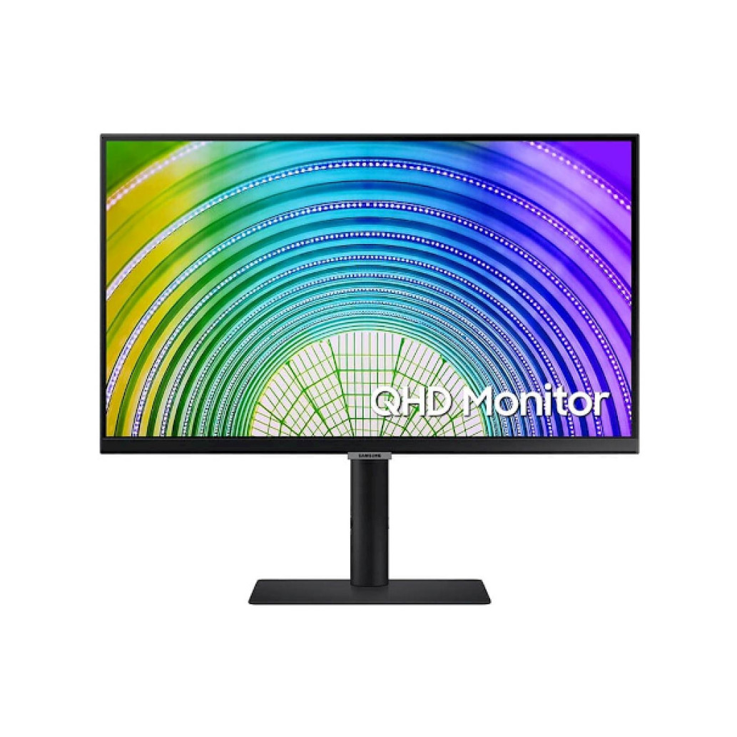 Monitor Samsung 60,5 cm (23,8in) S24A600UCU 2560x1440 75Hz IPS 5ms HDMI DisplayPort USB-C 65W DP-Out 2xUSB3.0,2xUSB2.0 Pivot  FreeSync HDR10