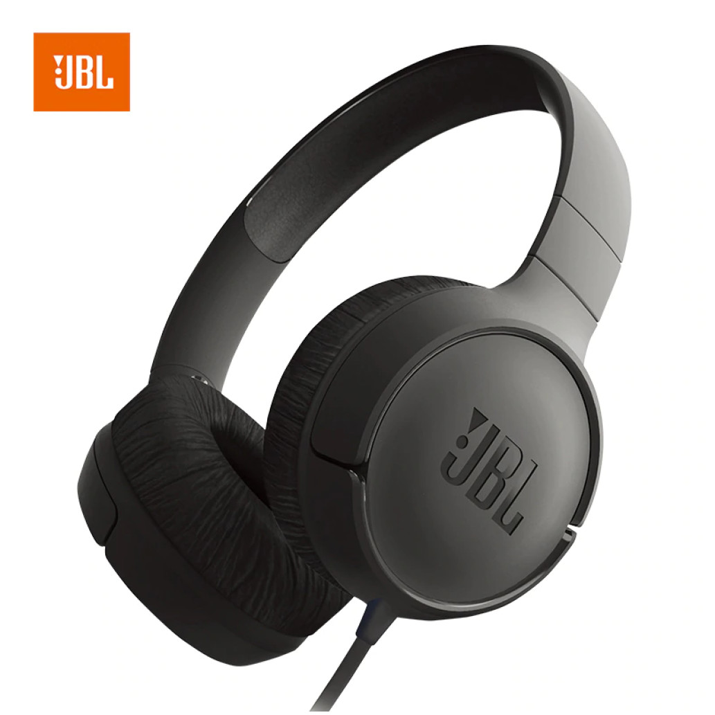 Slušalke žične naglavne 1x 3,5mm stereo JBL 3.5 T500 - črne