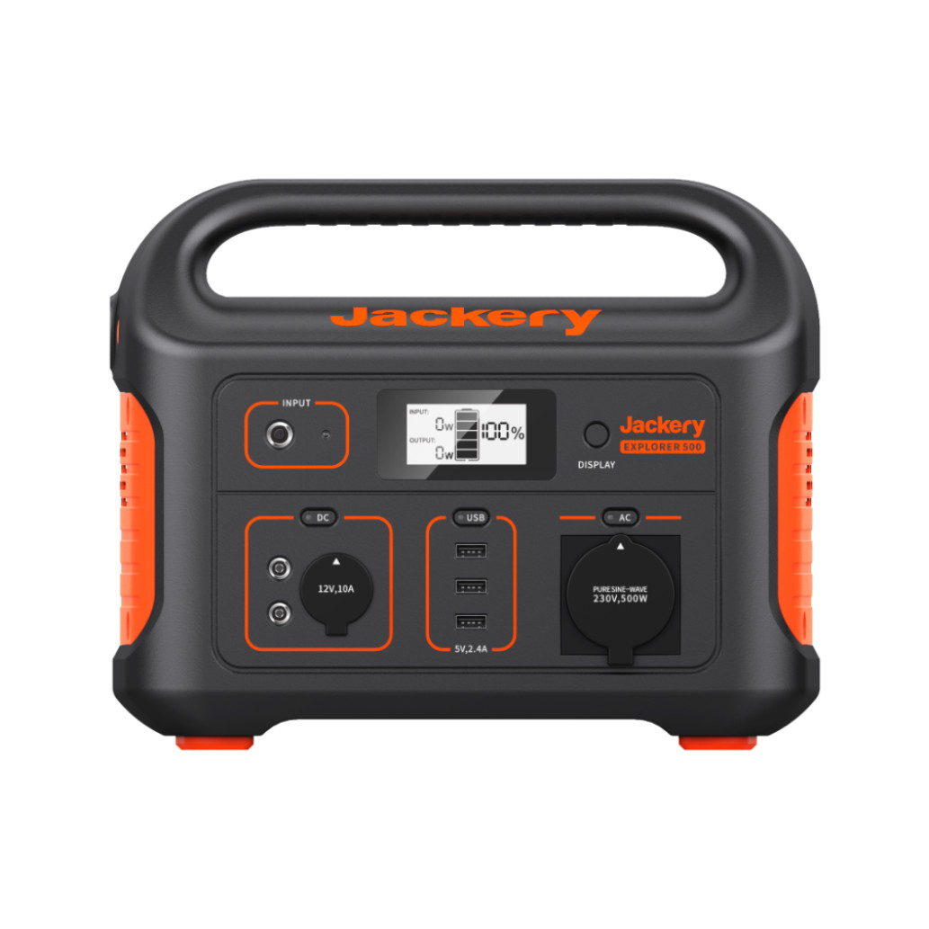 Jackery Explorer 500 prenosna polnilna postaja 500W (1000W kratkotrajno) 518Wh (HTE042500EU)