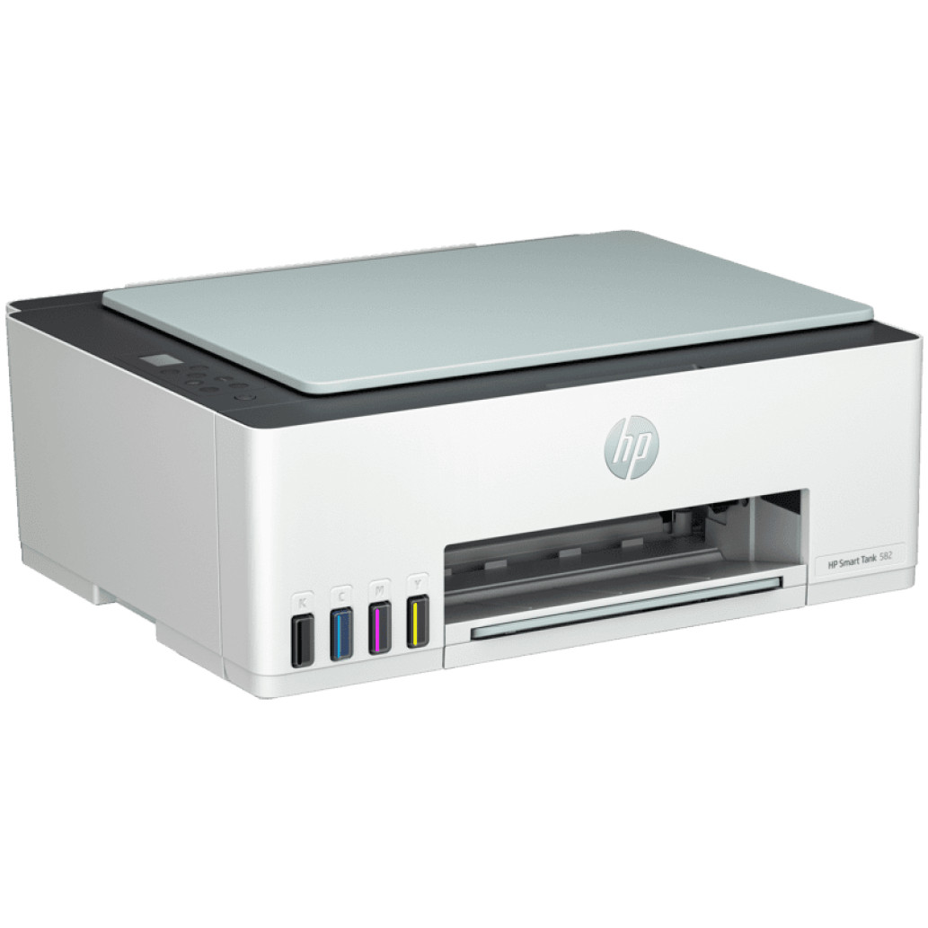 Tiskalnik multifunkcijski brizgalni barvni HP Smart Tank 582 A4 enostransko skeniranje USB WiFi 22ppm (4A8D6A)
