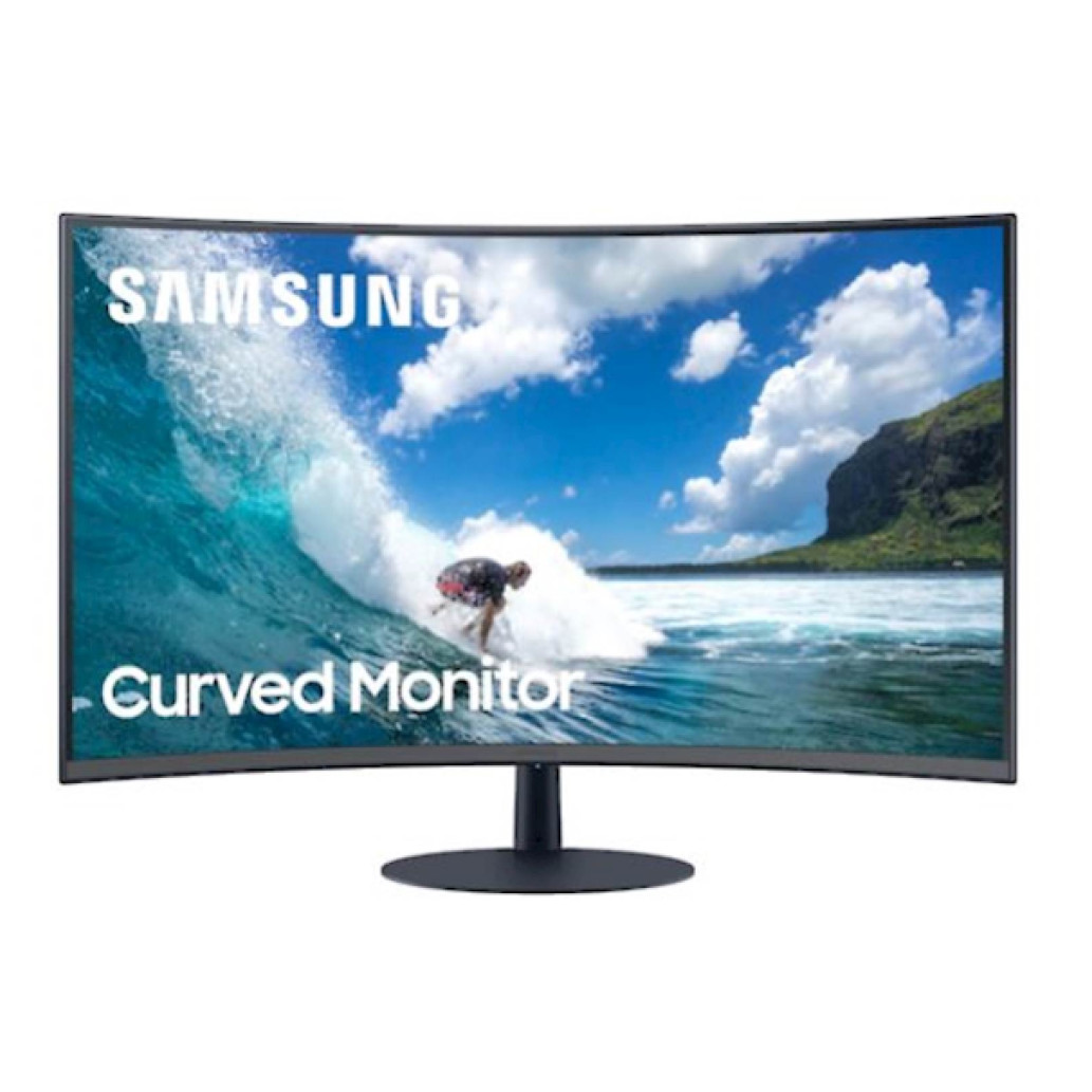 Monitor Samsung 59,9 cm (23,6in) C24T550FDR 1920x1080 Curved 75Hz VA 4ms VGA HDMI DisplayPort sRGB119,3% FreeSync