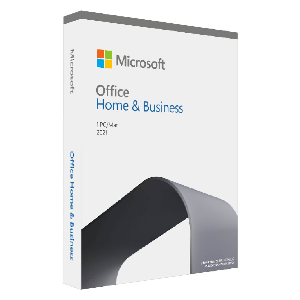 Microsoft Office 2021 Home&Business FPP EN/ UK/ DE/ SLO iternational  PC/ MAC brez medija (T5D-03511)