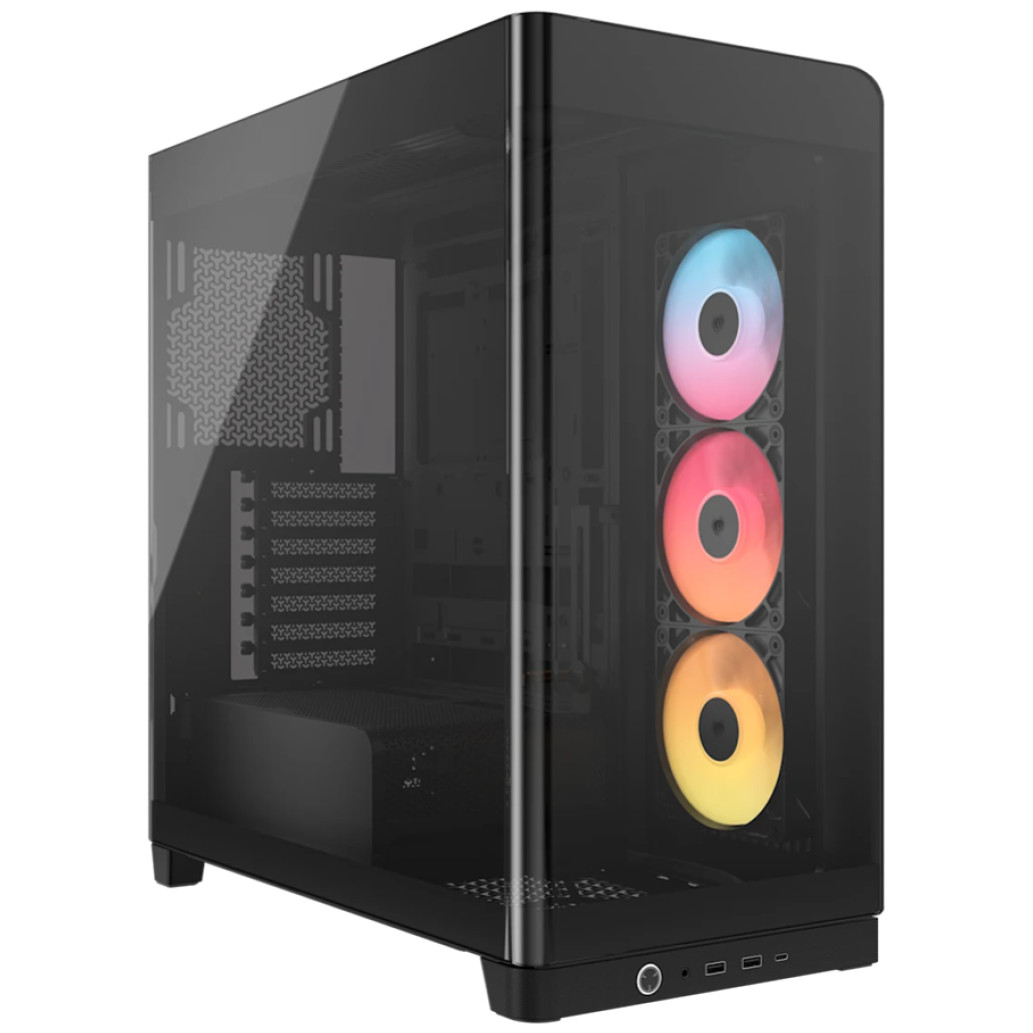 Ohišje Corsair FRAME 4500X RS-R MidiATX - črna ARGB