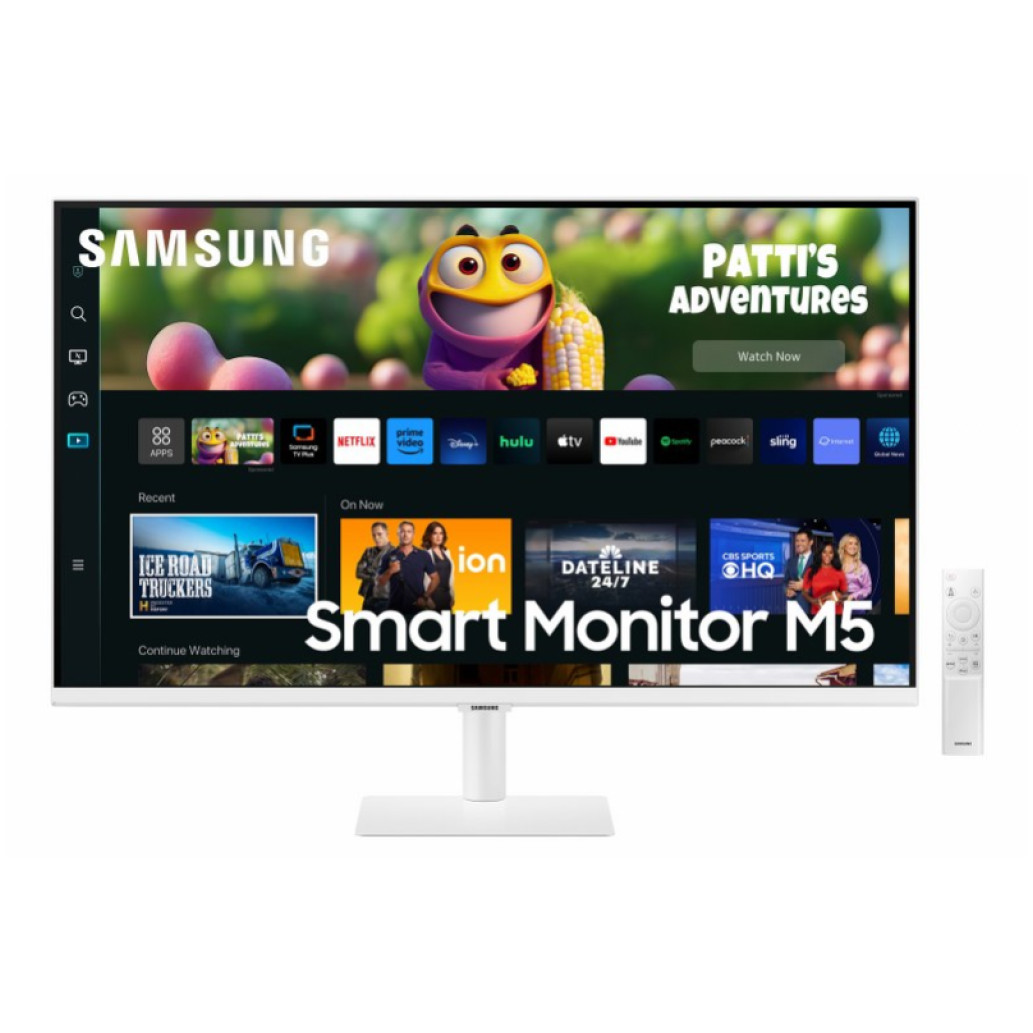 Monitor Samsung 68,6 cm (27,0in) S27CM501EU 1920x1080 Smart TV Tizen VA 4ms 2xHDMI 2xUSB Zvočniki  WiFi BT BT WiFi HDR10 M5 Daljinec