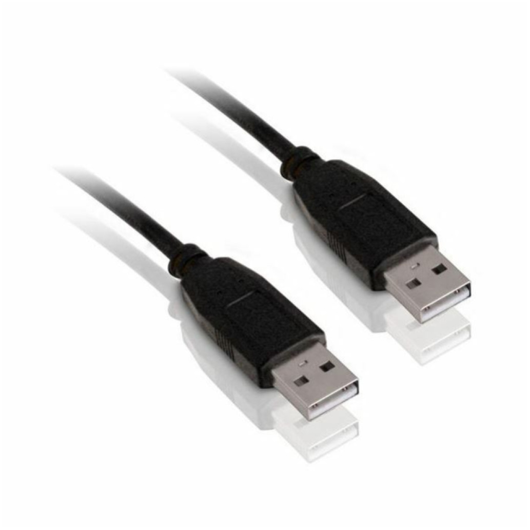 Kabel USB A-A 0,5m črn EFB (K5253SW.0,5)