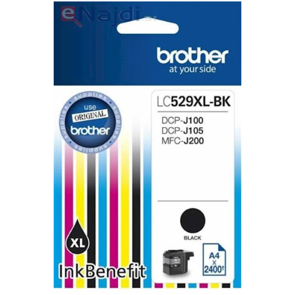 KART BROTHER LC529XLB črna za J200/ J100/ J105