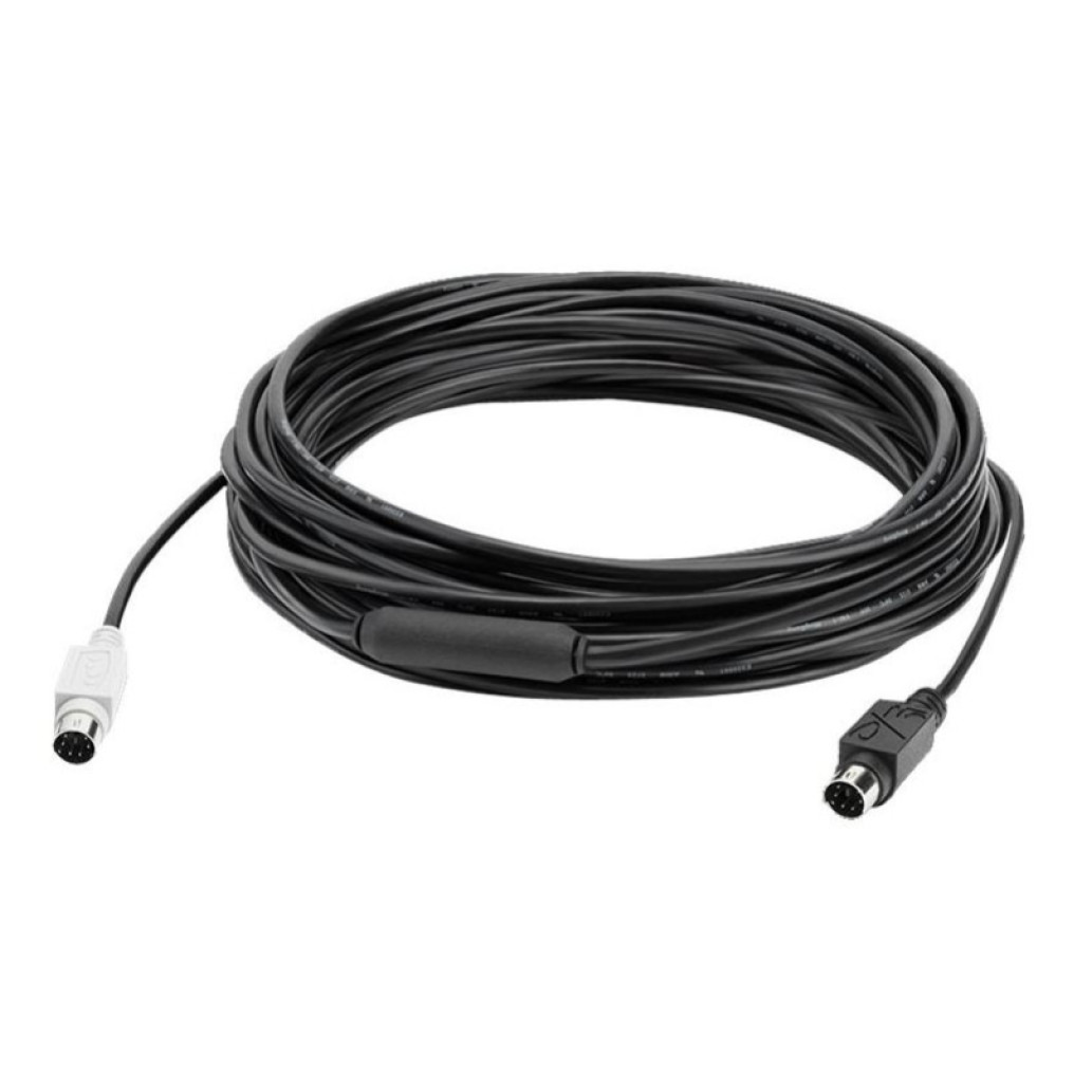 Kabel Mini-DIN 15,0m za Logitech Group ConferenceCam, 15m (939-001490)