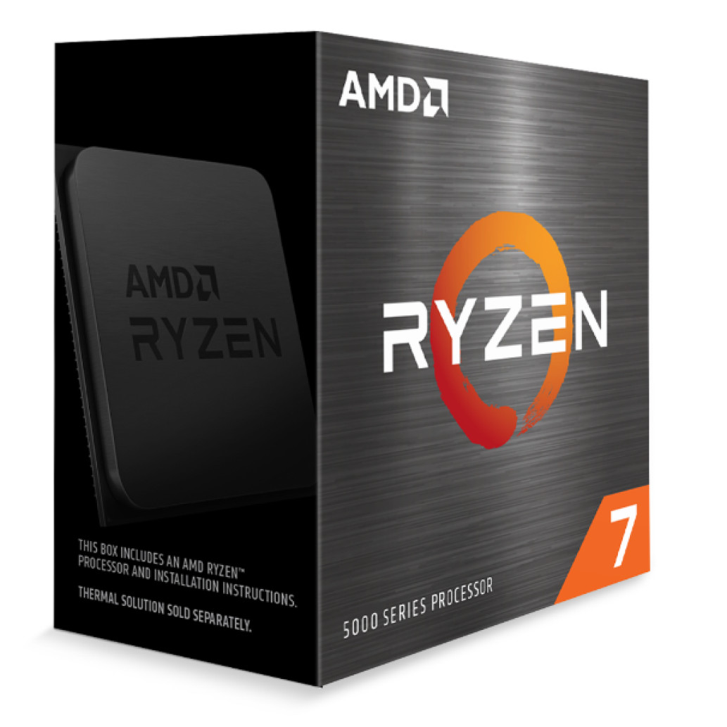 Procesor AMD Ryzen 7 5800X 8-jedr 3,8GHz 32Matična - Osnovna plošča 105W Box  - brez priloženega hladilnika