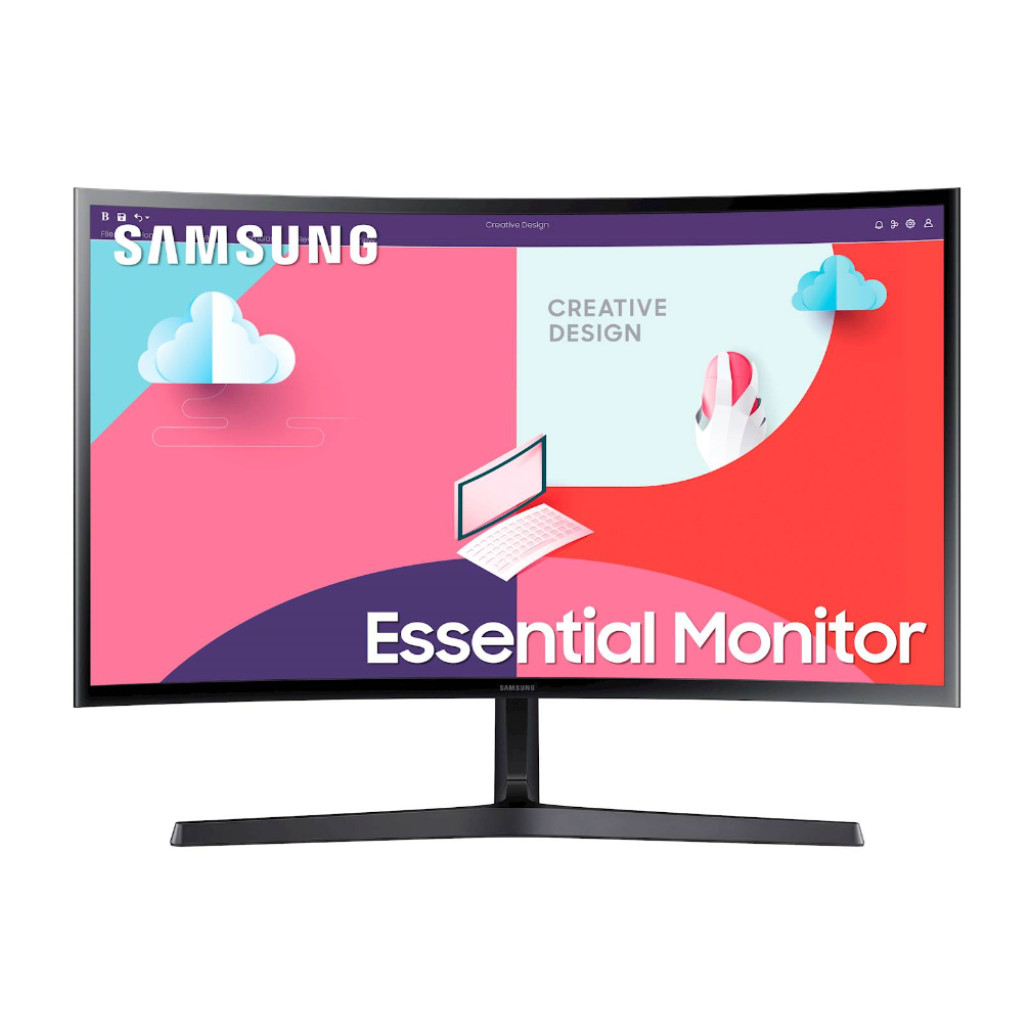 Monitor Samsung 68,6 cm (27,0in) S27C366EAU 1920x1080 Curved VA 4ms VGA HDMI  NTSC72% FreeSync