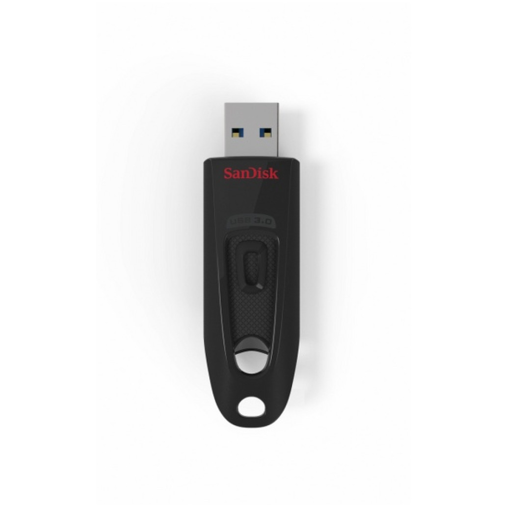 Spominski ključek 32GB USB 3.1 Sandisk Ultra 100MB/ s - plastičen/ drsni/ črn (SDCZ48-032G-U46)